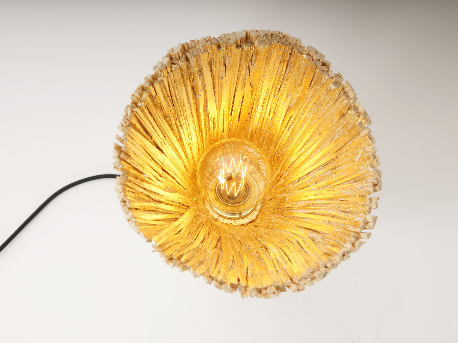 Pressed wood pendantlight