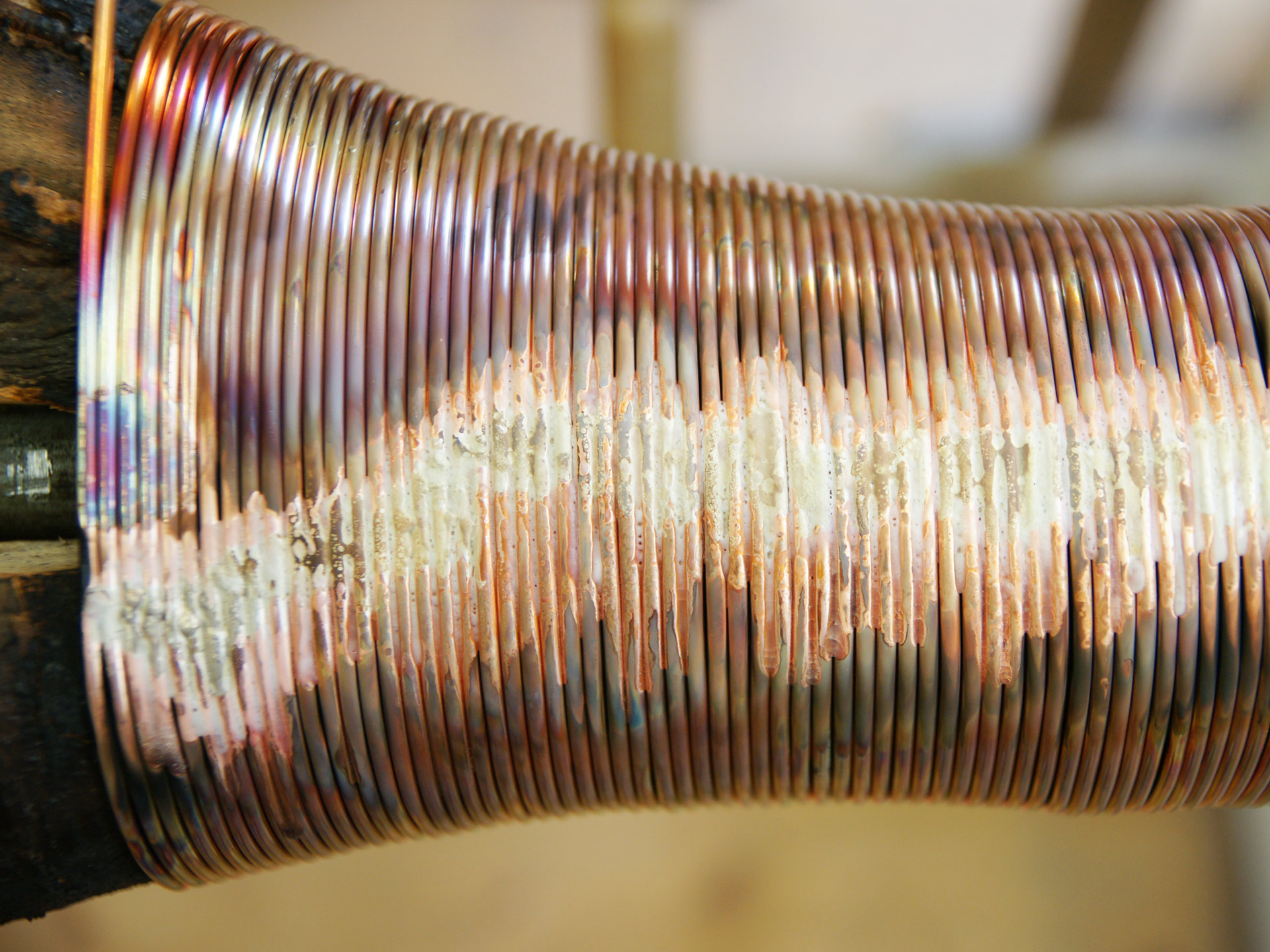Wrap alder table light